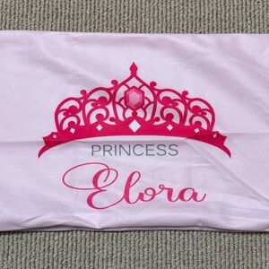 Pink Princess Pillowcase Elora